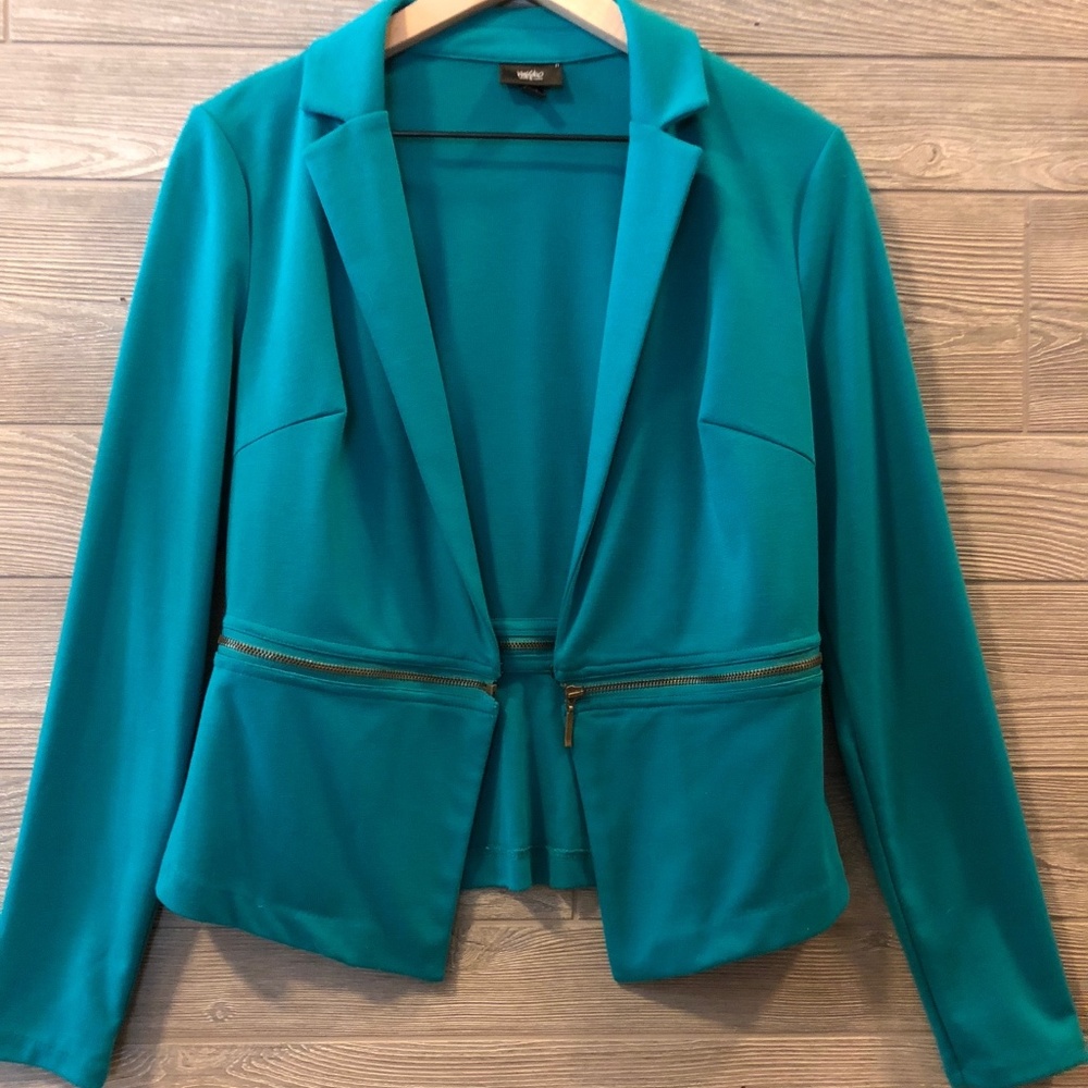 Mossimo Teal Blazer Jacket